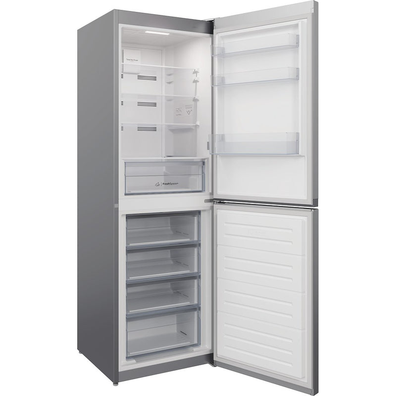Indesit IBTNF 60182 S AQUA UK Freestanding Fridge Freezer