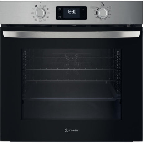Indesit Turn&Go IO 278P1 X UK Electric Single Oven - Inox