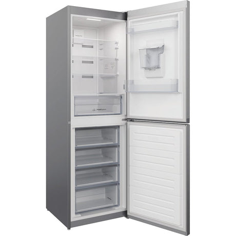 Indesit Total No Frost IBTNF 60182 S AQUA UK Fridge Freezer - Silver