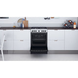 Indesit IS67G5PHX/UK Freestanding 60cm Duel Fuel Cooker