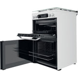 Hotpoint HDM67G0CCW/UK Double Cooker - White