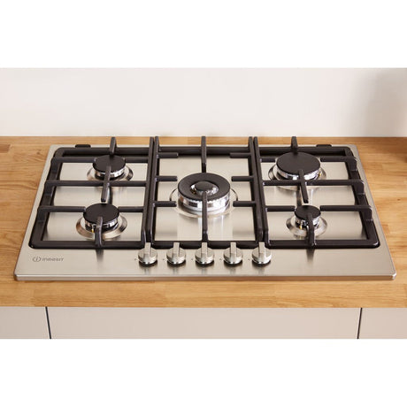 Indesit THP 751 W/IX/I Hob - Stainless Steel