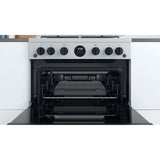 Indesit ID67G0MCX/UK Double Cooker - Inox