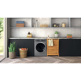 Hotpoint H8 99ADS GPOWER UK GentlePower 9kg 1400 rpm Washing Machine - Silver