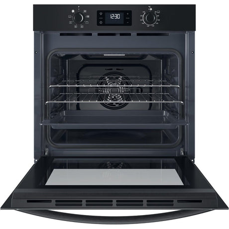 Indesit Turn&Go IO 253 B UK Built-In Electric Single Oven - Black