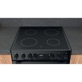 Hotpoint HDM67V9CMB/UK Electric Ceramic Double Cooker - Black