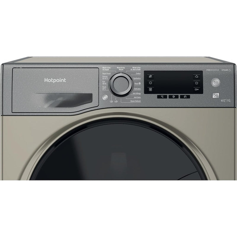 Hotpoint NDD10748GDAUK 10+7kg Freestanding Washer Dryer
