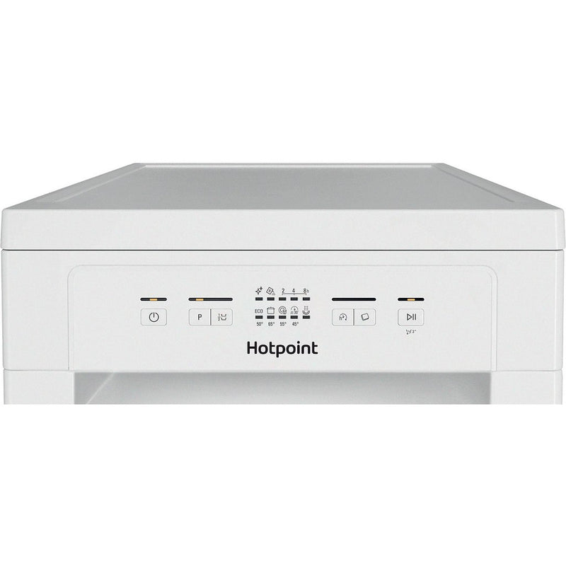 Hotpoint HP2FE10CS90WUK Freestanding 45cm Slimline Dishwasher with 10 Place Settings - White