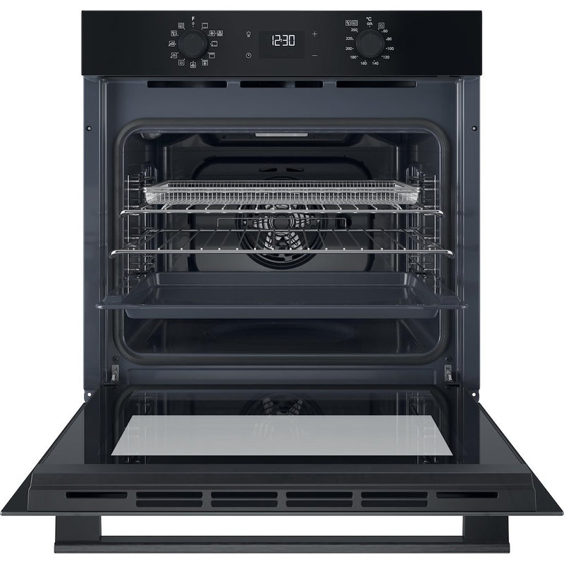 Hotpoint HO458CFBUK Built-In Single Oven - Black