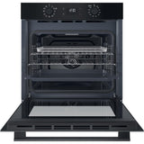 Hotpoint HO458CFBUK Built-In Single Oven - Black