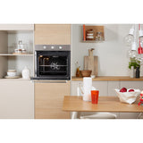 Indesit Aria IFW 6330 IX UK Electric Single Built-in Oven in Stainless Steel