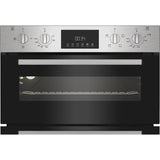 Indesit DUI10DIX Built-In Double Oven - Inox