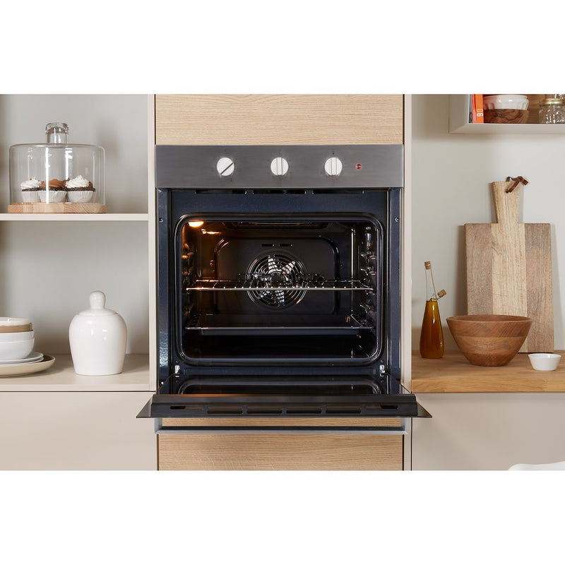 Indesit Aria IFW 6230 IX UK Electric Single Built-in Oven in Stainless Steel