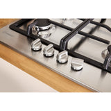 Indesit THP641WIXI Gas Hob - Inox