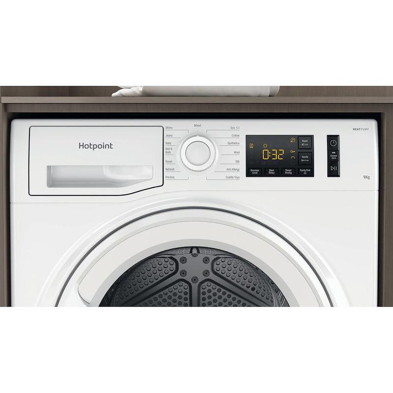 Hotpoint Crease Care NTM1192UK 9kg Heat Pump Tumble Dryer