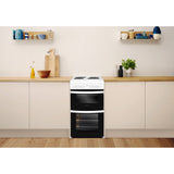 Indesit ID5E92KMW/UK Cooker - White