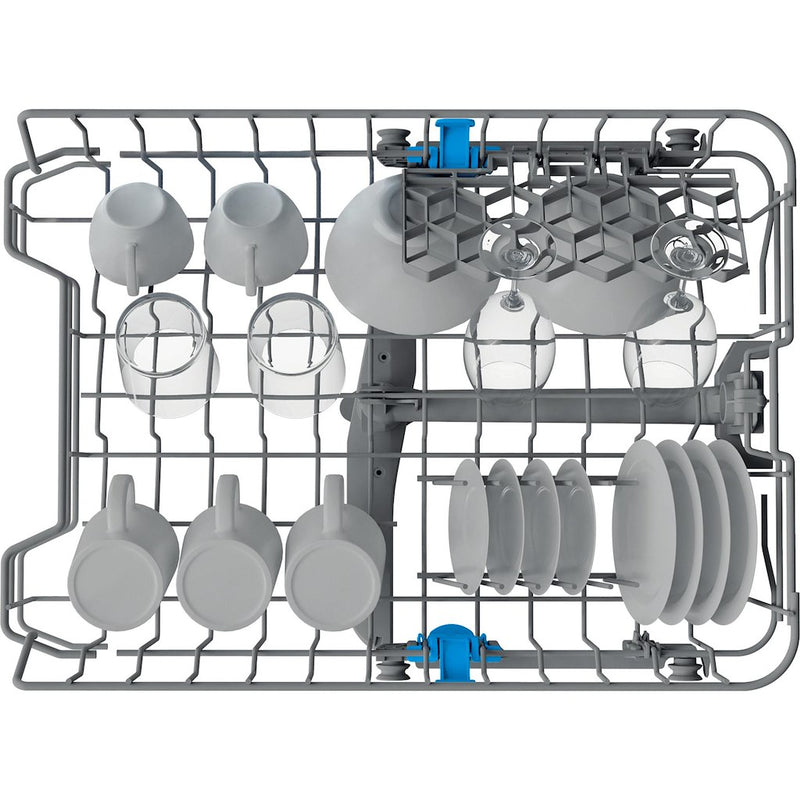 Indesit IN2FE10CS90SUK Freestanding 45cm Slimline Dishwasher with 10 Place Settings - Silver