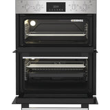 Indesit DUI12DIX Built-In Double Oven - Inox