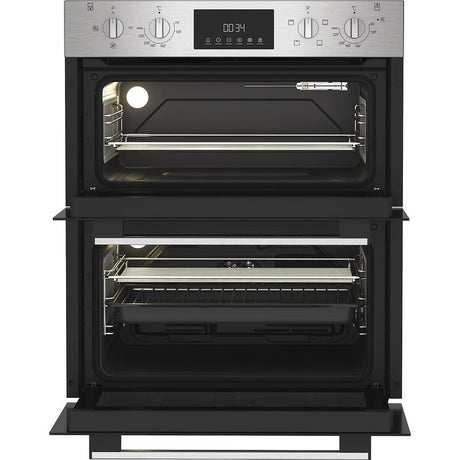 Indesit DUI12DIX Built-In Double Oven - Inox