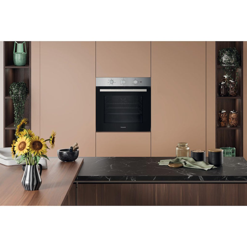 Hotpoint HO235HXUK Built-In Single Oven - Inox