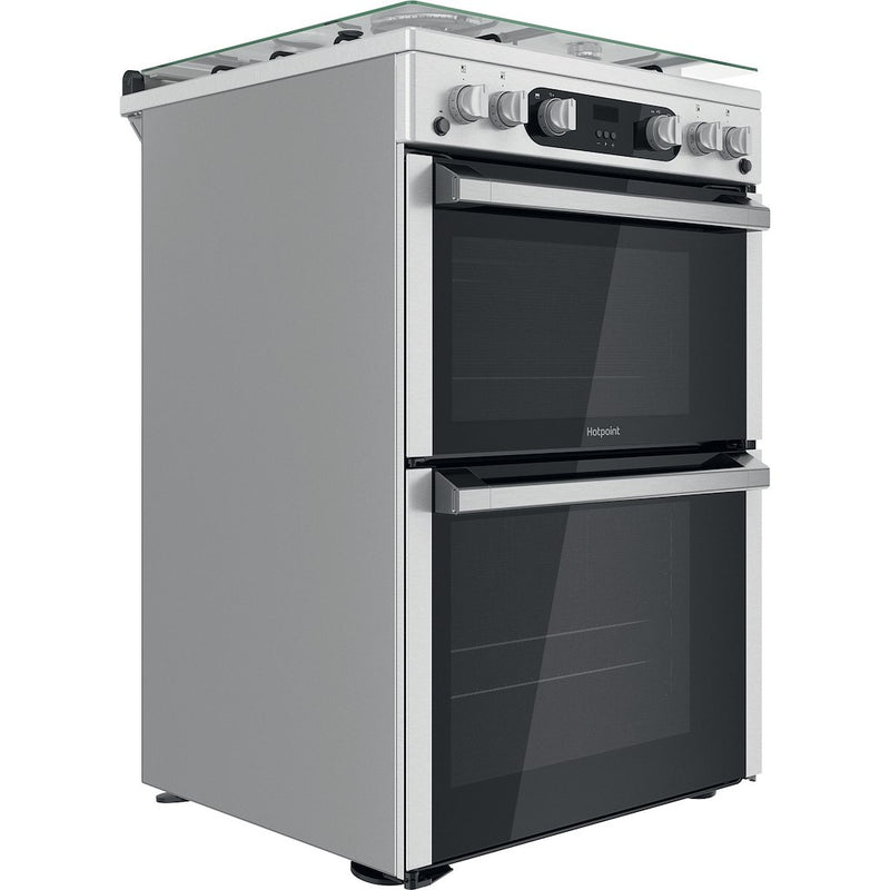 Hotpoint HDM67G0C2CX/U Double Cooker - Inox