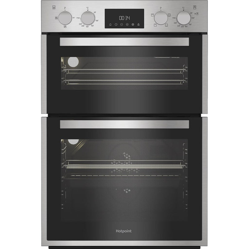 Hotpoint DIH10DIX Built-In Double Oven - Inox