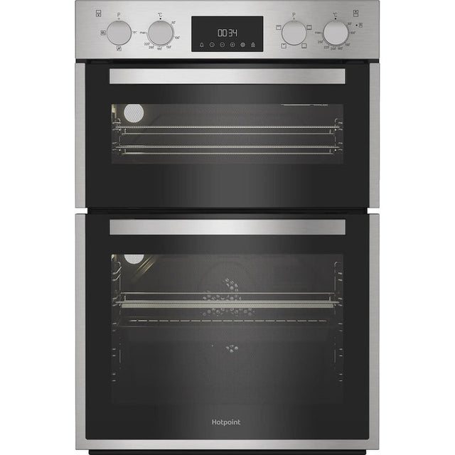 Hotpoint DIH10DIX Built-In Double Oven - Inox