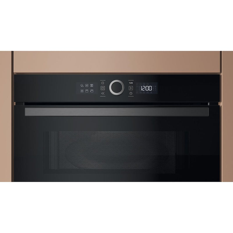 Hotpoint HMD44MBUK Built-In Microwave Oven and Grill - Black