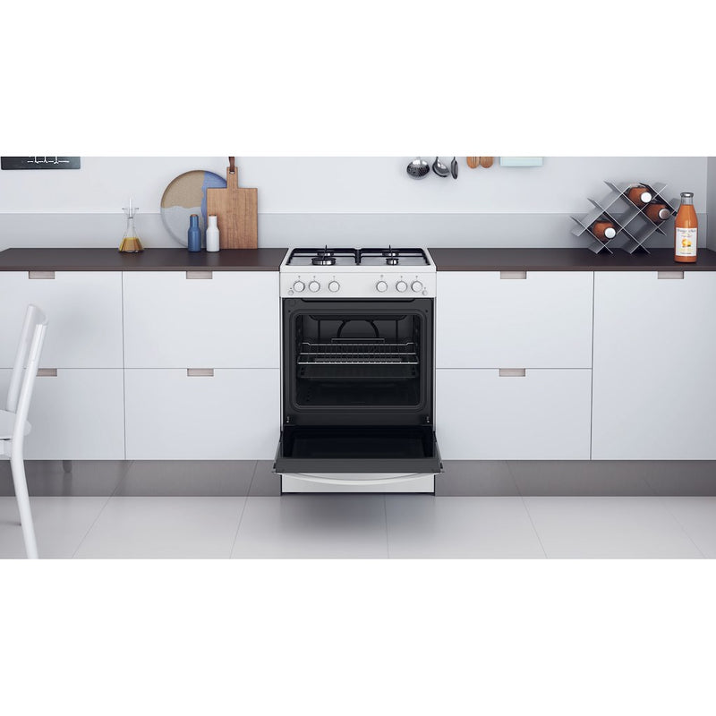 Indesit IS67G1PMW/UK Freestanding 60cm Gas Cooker