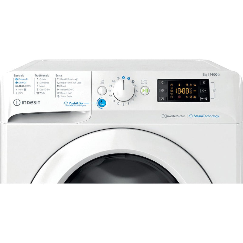 Indesit BWE 71496X WV UK Freestanding 7kg Washing Machine
