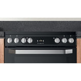 Hotpoint HDM67V9HCB/U Electric Double Cooker - Black