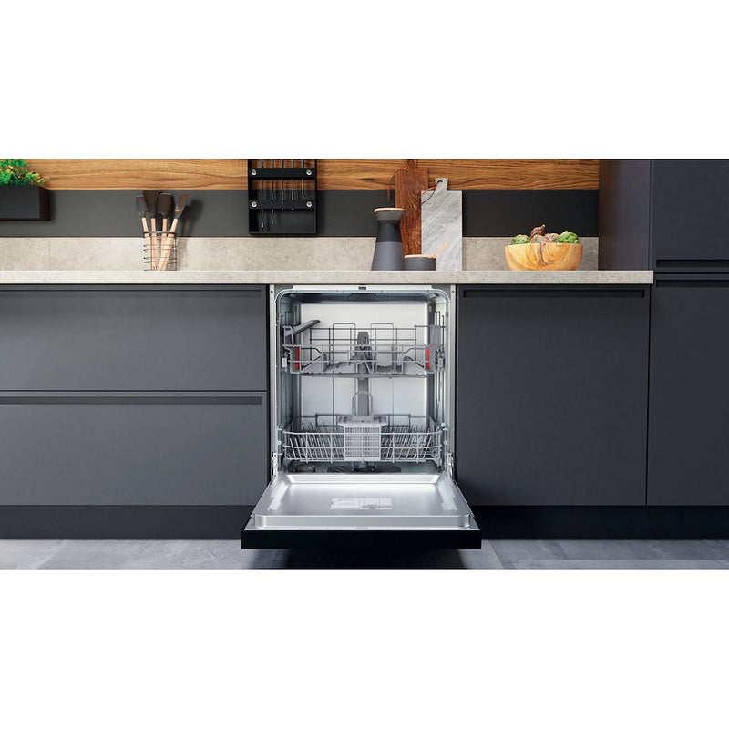 Hotpoint H3B L626 B UK Semi Integrated 14 Place Settings Dishwasher - Black