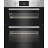 Indesit DUI12DIX Built-In Double Oven - Inox