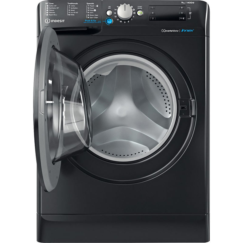Indesit BWE91496XKUKN 9kg Washing Machine - Black
