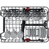 Whirlpool Integrated Dishwasher: in Silver, Slimline - WSIC 3M27 C UK N