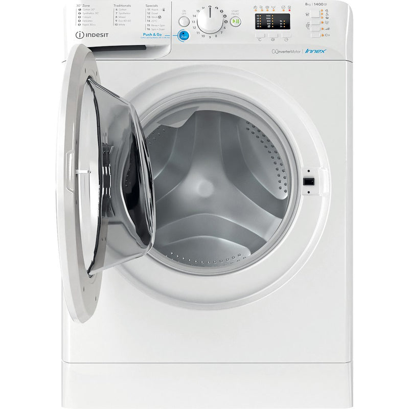 Indesit BWA 81485X W UK N Washing Machine - 8kg White