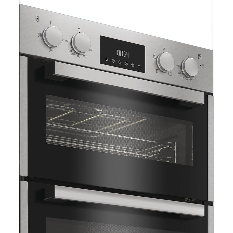 Hotpoint DIH10DIX Built-In Double Oven - Inox