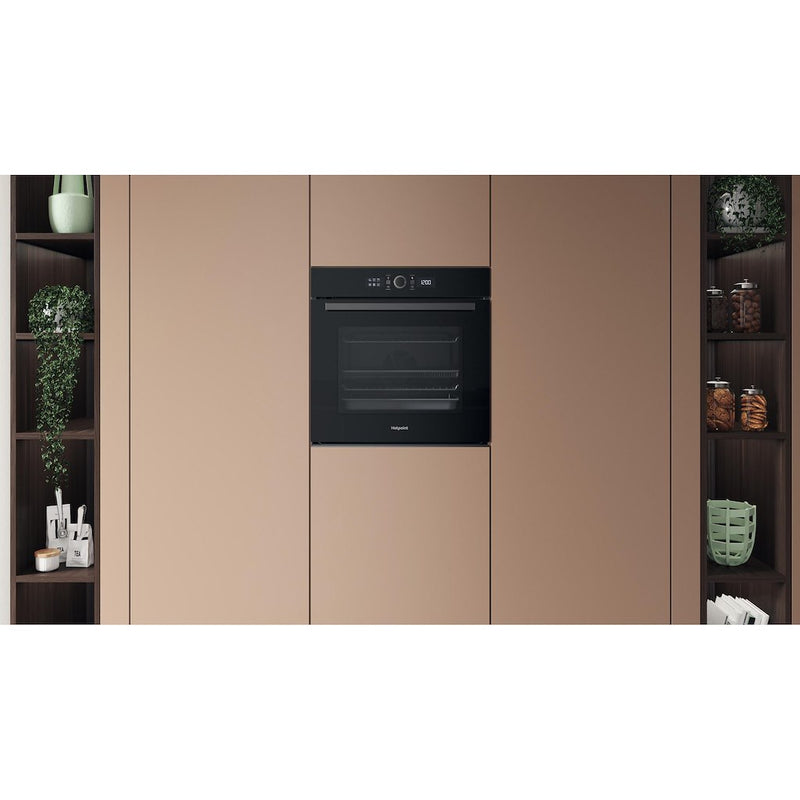 Hotpoint HOI4S8PM0BUK Built-In Single Oven - Black