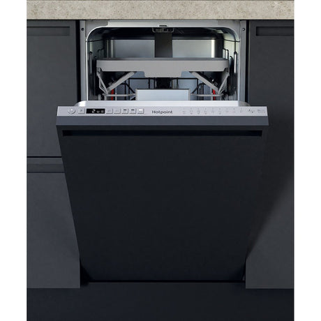 Hotpoint Integrated Slim Dishwasher HSIO 3T223 WCE UK N - Silver