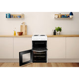 Indesit ID5E92KMW/UK Cooker - White
