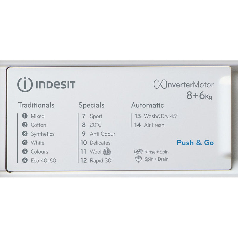Indesit BI WDIL 861485 UK Built-In Washer Dryer