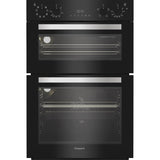 Hotpoint DIH82GB Built-In Double Oven - Black