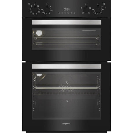 Hotpoint DIH82GB Built-In Double Oven - Black