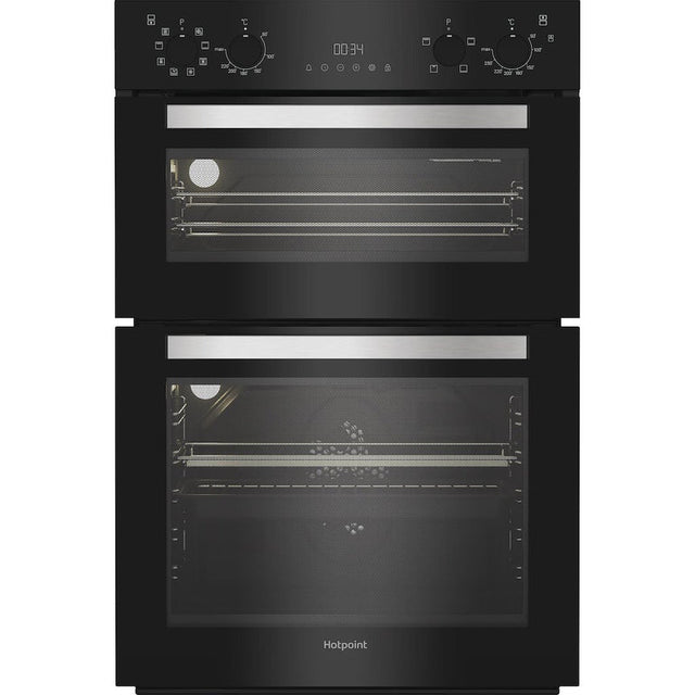 Hotpoint DIH82GB Built-In Double Oven - Black