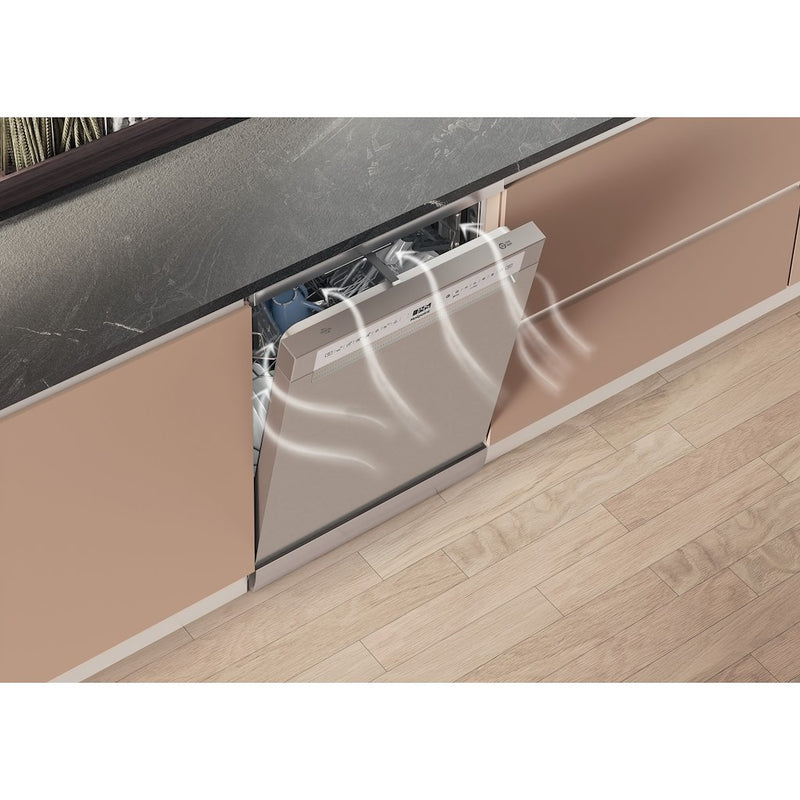 Hotpoint Maxi Space H7F HS51 X UK Freestanding 15 Place Settings Dishwasher