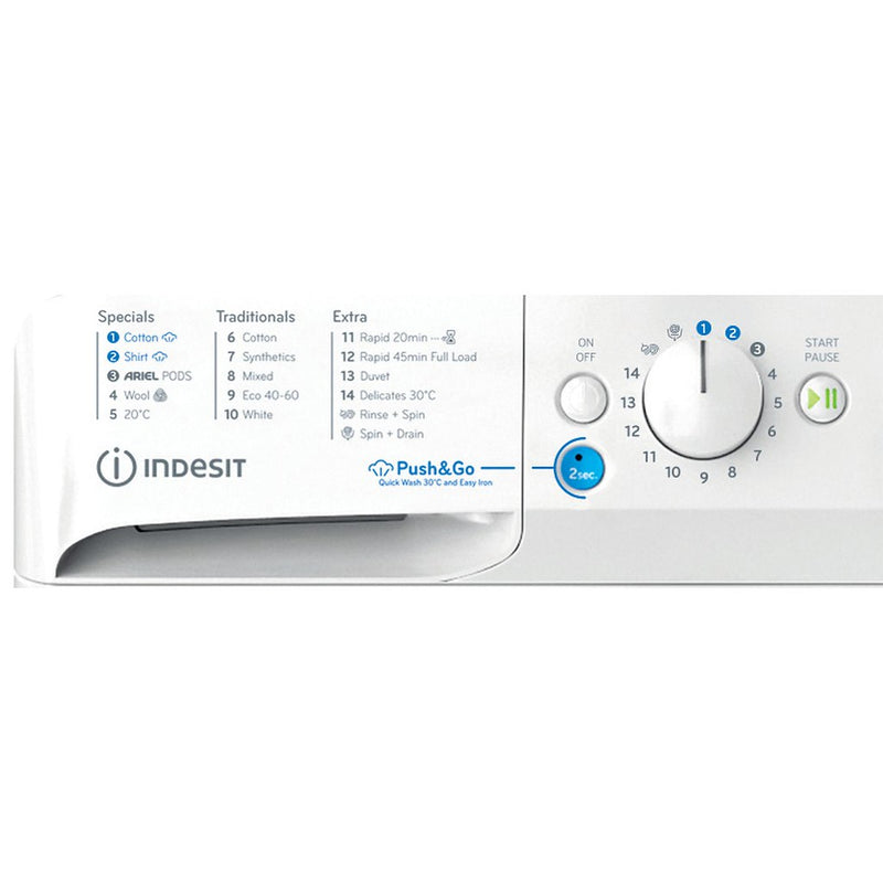 Indesit BWE 101496X WV UK Freestanding 10kg 1400rpm Washing Machine - White