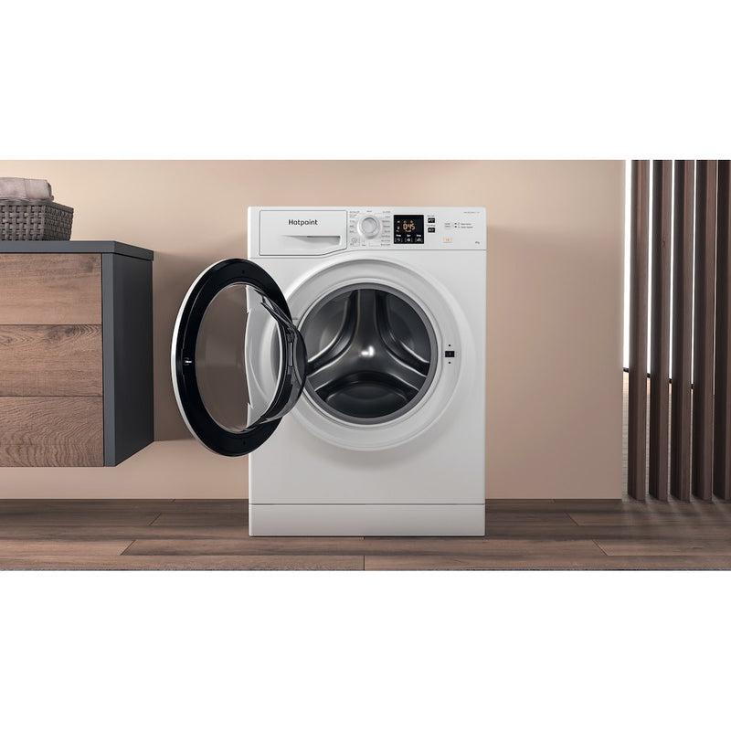 Hotpoint NSWM864CWUKN Freestanding Washing Machine