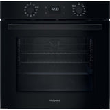 Hotpoint HO458HBUK Built-In Single Oven - Black