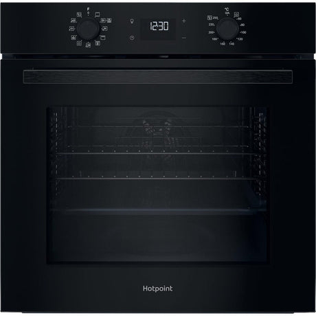 Hotpoint HO458HBUK Built-In Single Oven - Black