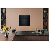 Hotpoint HO458CFBUK Built-In Single Oven - Black